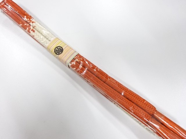 JAPANESE KIMONO / UNUSED HAND-TIED OBIJIME